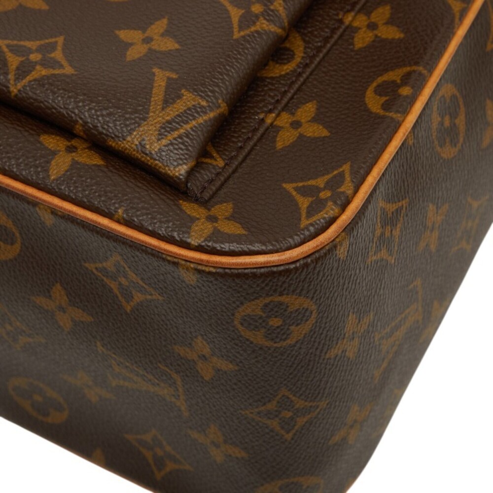 Louis Vuitton Monogram Excentrie Cité Handbag M51161 Brown Leather Women's LO... - Picture 4 of 11